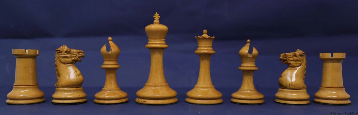 Antique Jaques Chess Set
