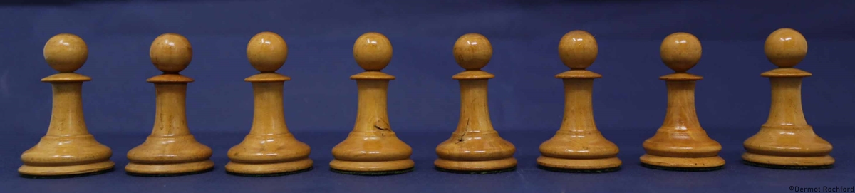 Antique Jaques Chess Set
