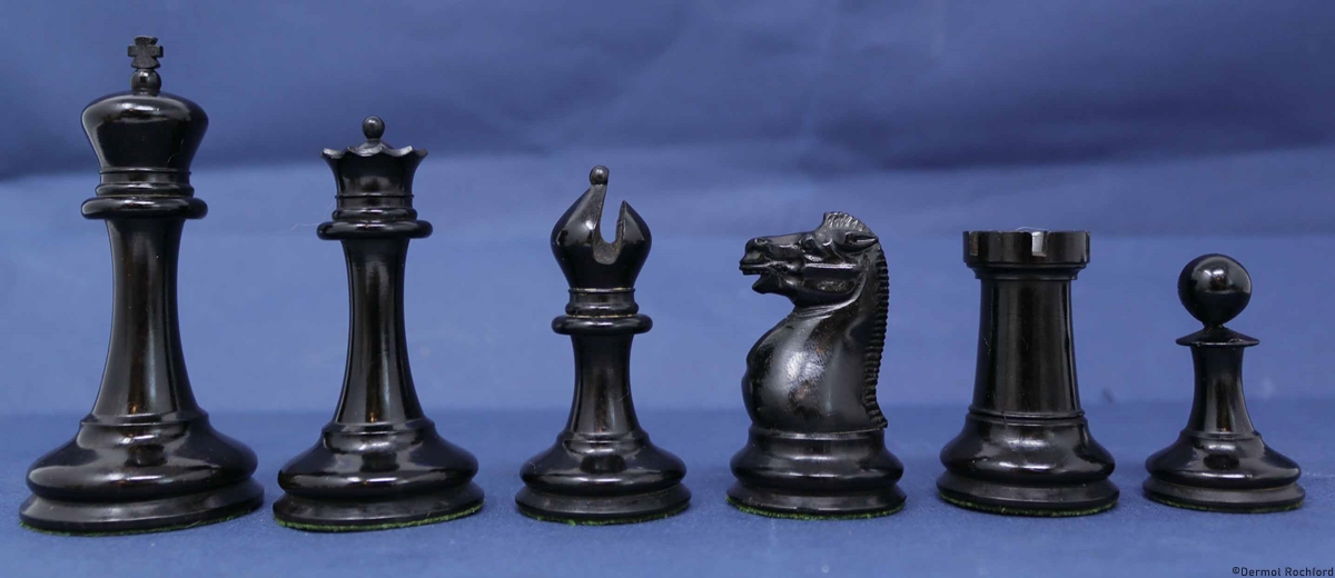 Antique Jaques Chess Set