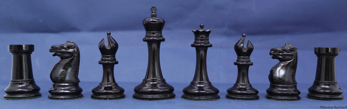Antique Jaques Chess Set