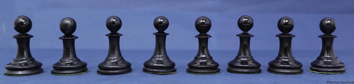 Antique Jaques Chess Set