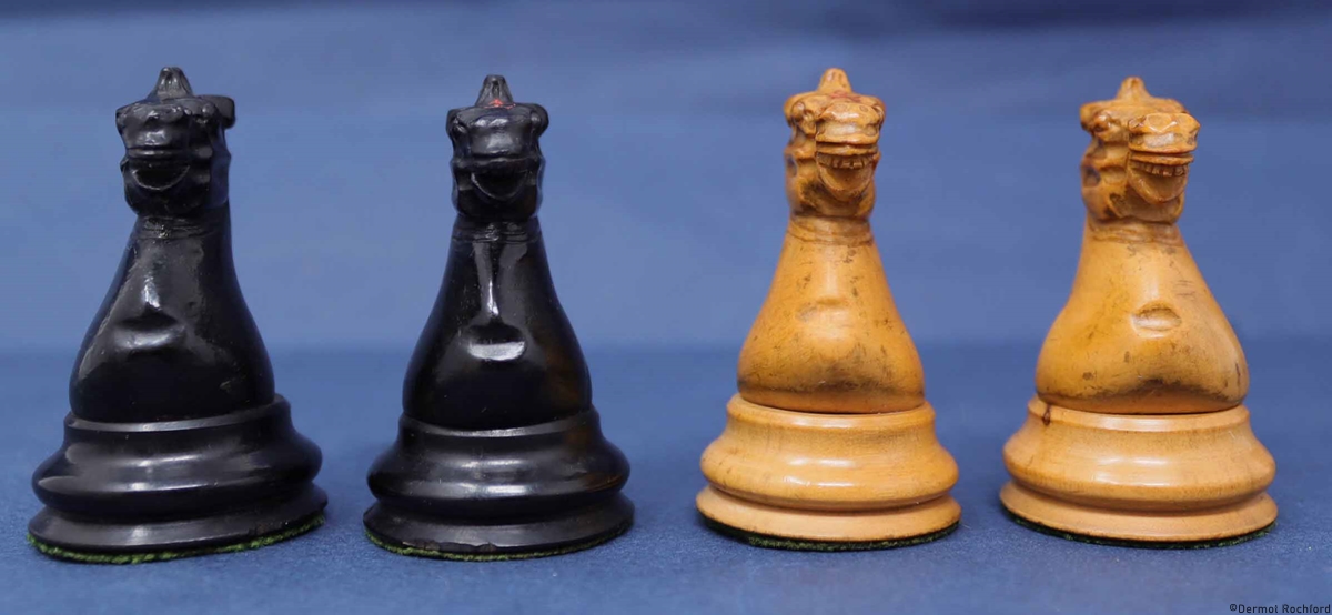 Antique Jaques Chess Set