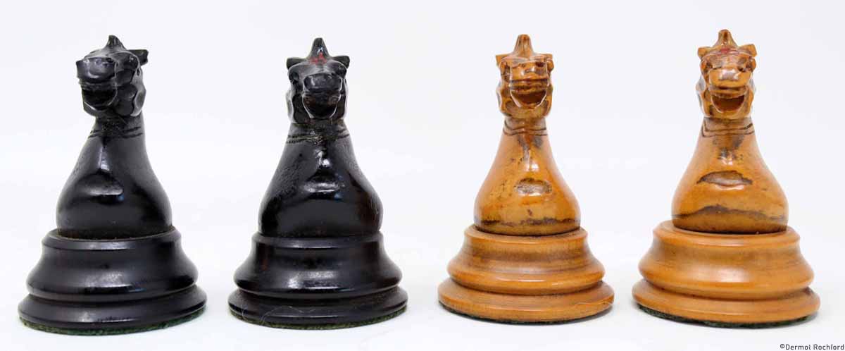 Antique Jaques Chess Set