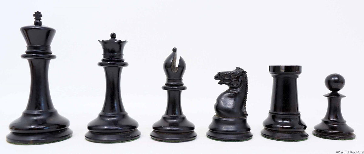 Antique Jaques Chess Set