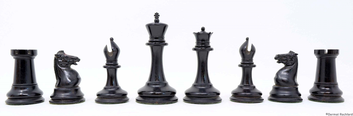 Antique Jaques Chess Set