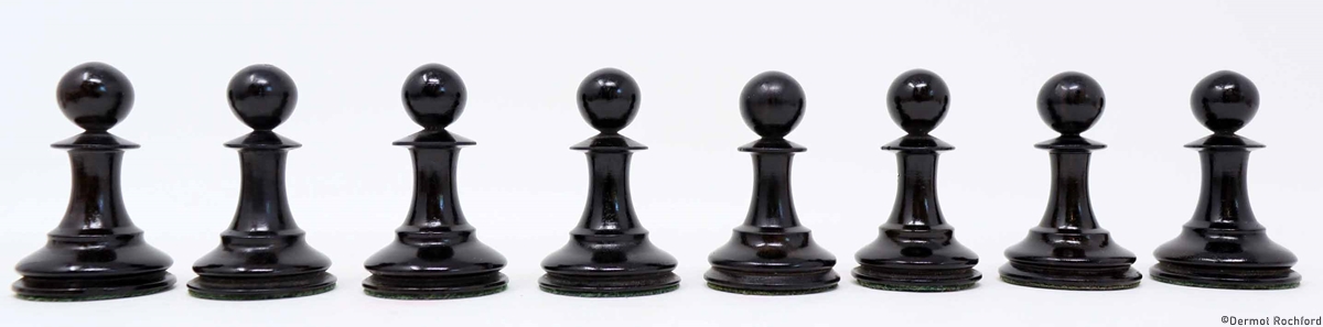 Antique Jaques Chess Set