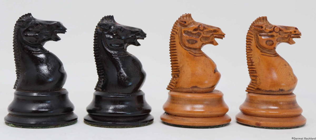Antique Jaques Chess Set