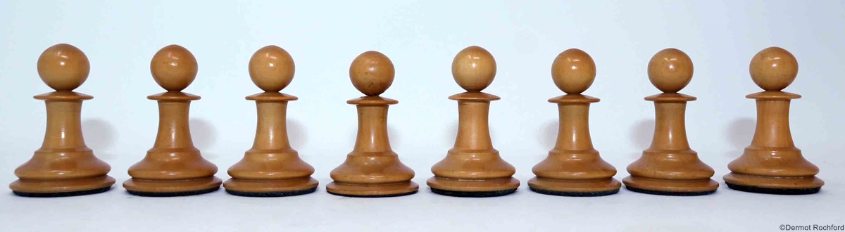 Antique Jaques Chess Set