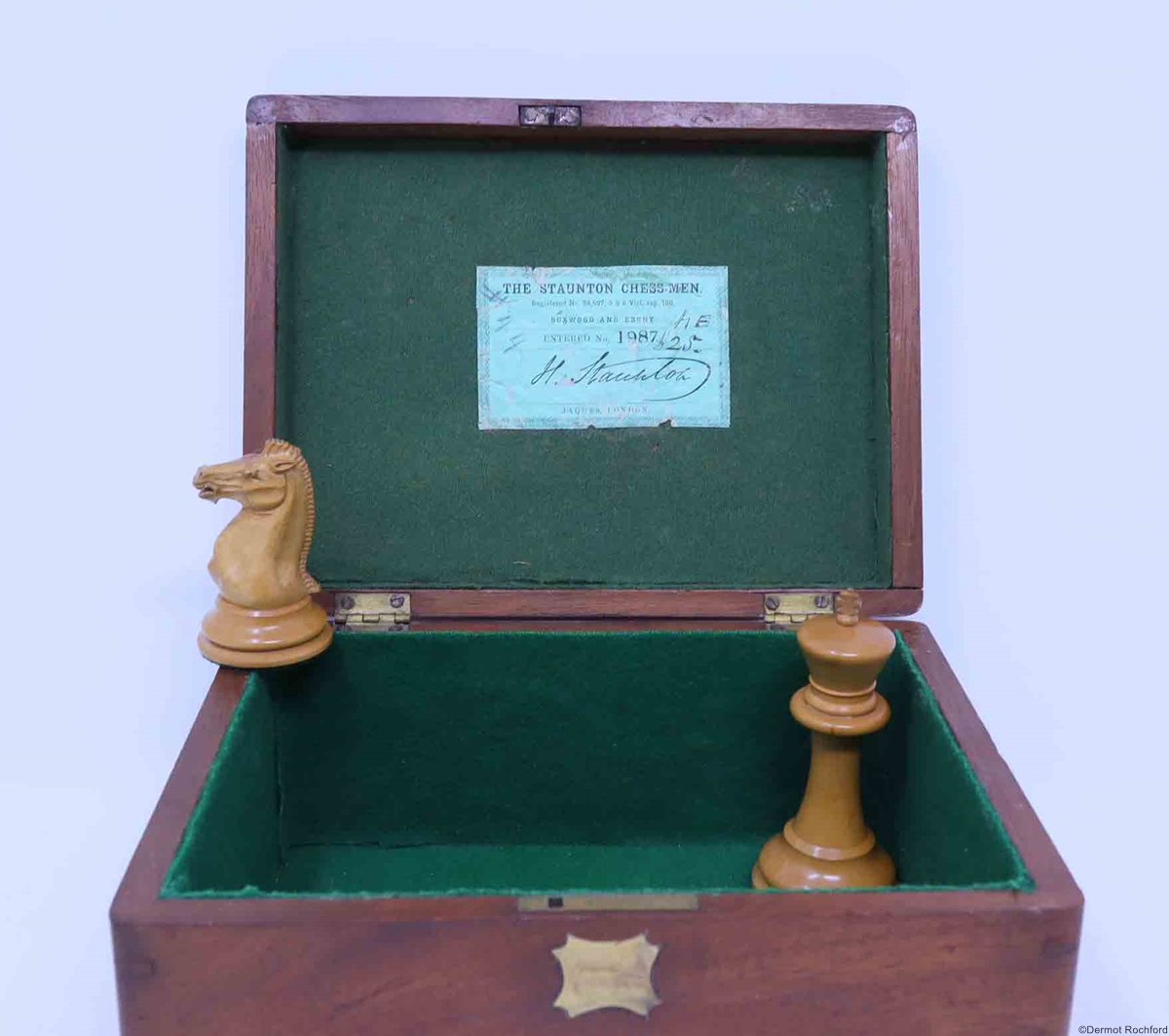 Antique Jaques Chess Set