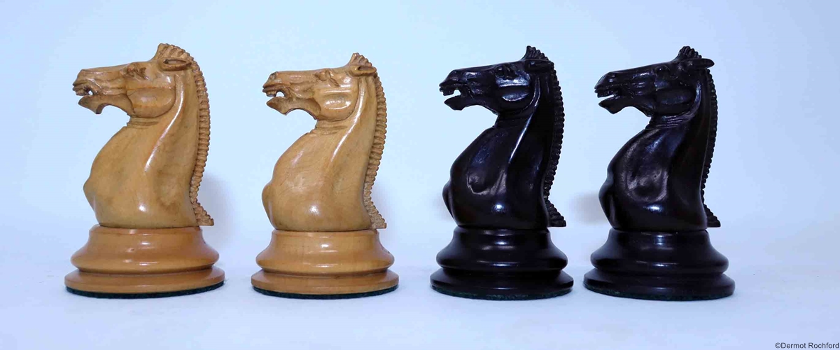 Antique Jaques Chess Set