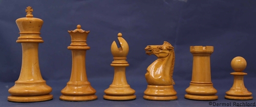 Antique Jaques Club Anderssen Chess set