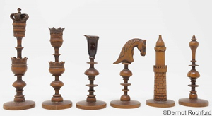 Antique Chess Set