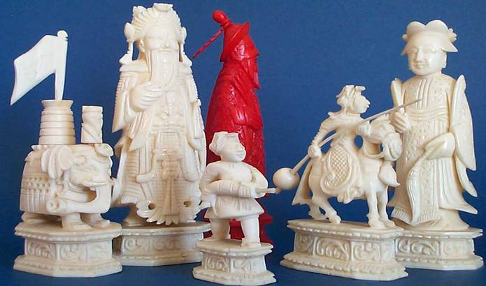 Antique Chess Set